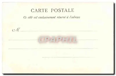 Lisieux — Catedral Saint-Pierre — Tarjeta postal antigua París — Reverso