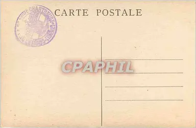 Estrada da Grande-Chartreuse - Entrada do Deserto — Dauphiné, CI.A.V n°65 — Verso