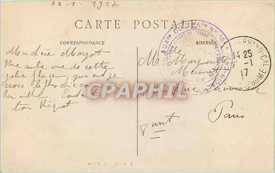 Clermont-Ferrand (P.-de-D.) — Plac Jaude — L'Hirondelle, Paris, n°441 — Rewers