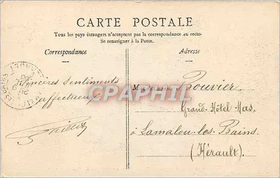 Amiens — Widok z elektrowni gazowej — L. Caron, fot. i wyd., Amiens, n°142 — Rewers