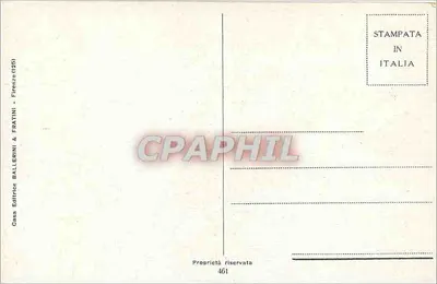 Paisaż górski z wodopadem — tekst biblijny J 6.68 — wydawca Fratini & Ballerini, nr 461 — Rewers