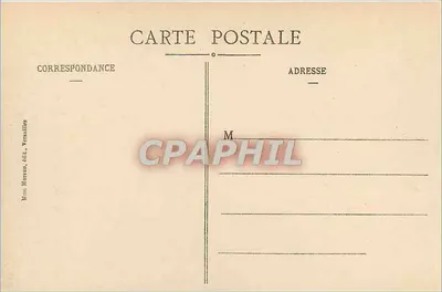 Parc de VERSAILLES - Bassin de Neptune (Œuvre de Lenôtre) — Verso