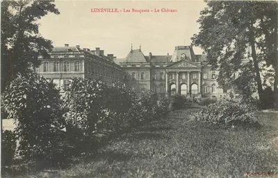Lunéville - Os Bosques - O Castelo — Querrien, Imp. 1911
