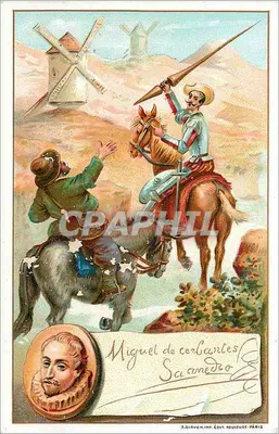 Miguel de Cervantes — Editor J. Girven, Imp. Toulicuef, Paris — N°14