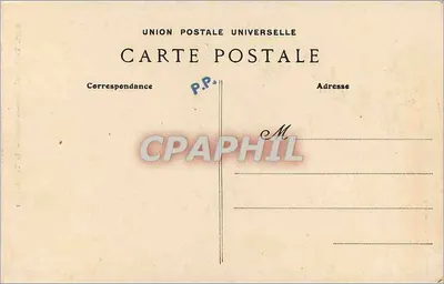 Trégestel (Côtes-du-Nord) — Widok na 'Głowę Śmierci' — Zbiór Villard, Quimper — Rewers