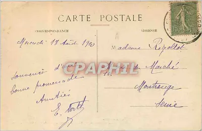 Brzeg Emeraude — 144. CAP FREHEL - Wejście do Wielkiej Jaskini — Rewers