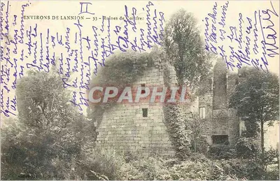 Bilhete postal antigo Environs de Lannion