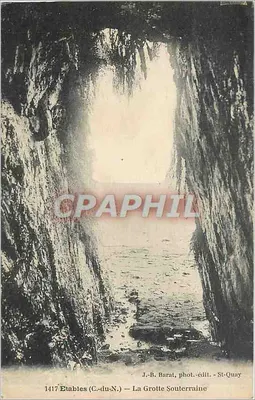 Établies (C.-du-N.) — A Gruta Subterrânea — J.-B. Barat, fot.-edit. St-Quay