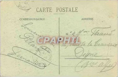 Croce dei Carmelitani nel Cimitero del Pétand — Guerra 1914-15-16 — Rubouillet, libraio-editore — Verso