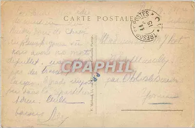 Four-de-Paris (Argonne) — Cimetière militaire français — E.M. - Visé Paris n° 42 — Achterkant