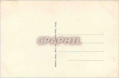 Châtel-Guyon — Widok z Kalwarii — Wydawnictwo Ideal, Vichy — Rewers