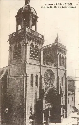 Igreja N.-D. do Marthuret — Riom — a.d.o. 783