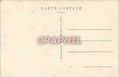 La Bourboule-les-Bains — widok panoramiczny — G. D'O. nr 1386 — Rewers
