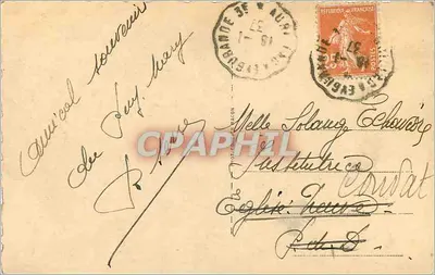 Murat (Cantal) — De top van de Puy-Mary — Sim — Achterkant