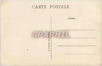 Ponta de rocha perto de Condat-en-Feniers — Cantal — 1902 — Verso