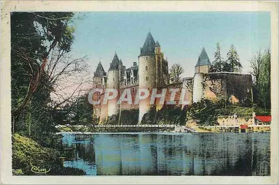 Castelo de Josselin — Vista para o Oeste — Editor Cim