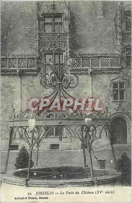 Josselin — O Poço do Castelo (século XV) — Artaud e Nozais, Nantes