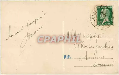 Ste-Anne-d'Auray — Klasztor — Zbiór VILLARD, Quimper — Rewers