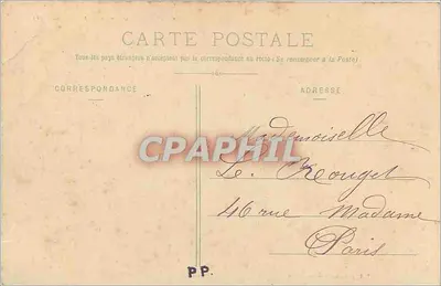 BAR-le-DUC - Rada Miasta (widok z Parku) — Imprimeries Réunies, Nantes — n°14 — Rewers