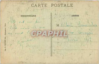 Verdun (Meuse) — Ruiny klasztoru Buvignier — Visé Paris 269 bis — Rewers