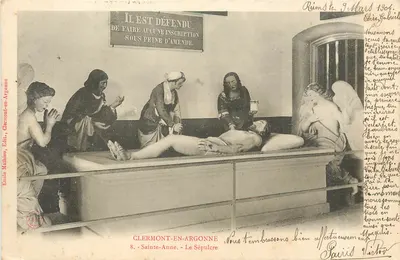 Santa Ana - O Sepulcro — Clermont-en-Argonne — Editor: Emile Mathion, n°8