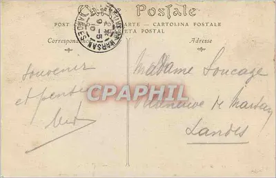 Pałac w COMPIÈGNE — Sala Pètes — N°11 Fot. — Rewers