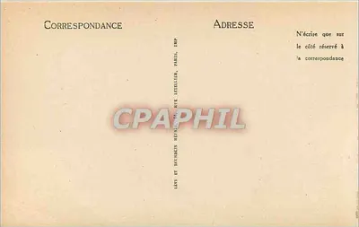 Fontainebleau — The Forest — The Druids' Sphinx — LL — Back