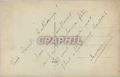 Jovem mulher com chapéu — retrato — PC Paris 1104 — Verso