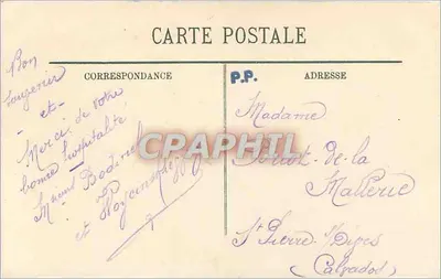Compiègne — Statua św. Jadwigi — LL. — Rewers