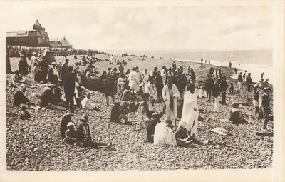 A Praia na Maré Alta — Cayeux-sur-Mer — Editor LL, n° 150