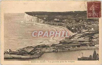MERS-les-BAINS - Vista geral tirada do Tréport