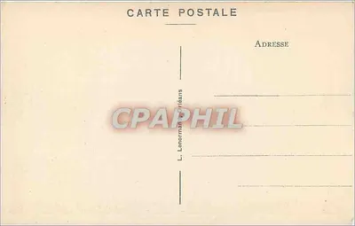 Orléans — A Estação, Square Albert-Ier — Verso