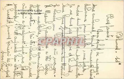 Pithiviers (Loiret) — Kościół i wieża — Rewers
