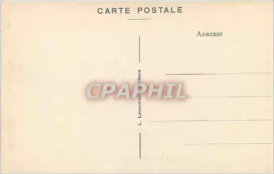 Orléans — Plac Martroi, Statua Jani z Arcy — L. Lenormand — Rewers