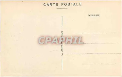 Orléans — Ogólny widok. Brzegi Loary. — Wydawca L. Lenormand, Orléans — Rewers