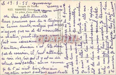 Jezioro w parku — Vanves (Seine) — Wydawnictwo Raymond — Rewers