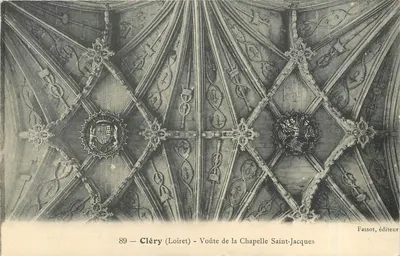 Cléry (Loiret) — Vórtice da Capela de São Jacinto — Fassot, editor