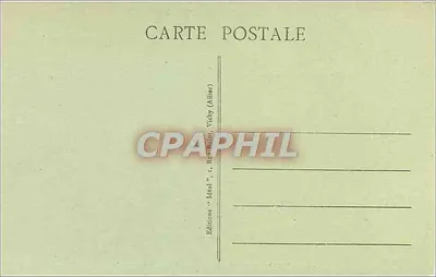 Royat-les-Bains — A Igreja (Estilo Romano) — Edições 'Idéal', Vichy — Verso