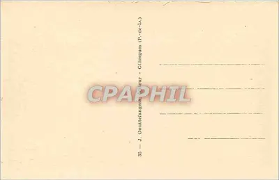 Le Mont-Dore — Vista geral — Editor J. Gouttefanges, Cillargues — Verso