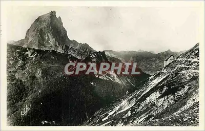 Il Pic du Midi d'Ossau visto dal Telephérique d'Artouste — Edizione Pyrénées-Orientales, Labouche Frères Toulouse
