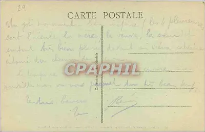 St-POL de LÉON (Finistère) - Cemitério - O Monumento aos Mortos pela Pátria — Verso