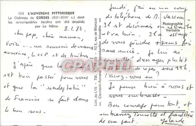 कोर्ड्स के किला (12वीं-13वीं शताब्दी) — आउवर्न के पिटोरेस्क — एडिट. डू लिस — पीछे