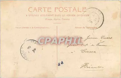 Grande-Chartreuse. Krypta św. Ludwika — A. L. P. — Rewers