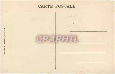 Uriage-les-Bains — Zakład termalny i Wielki Hotel — Dauphiné — Rewers