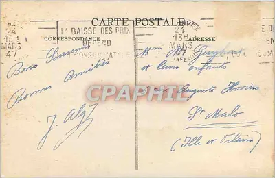 Le Havre — A Praia na Hora do Banho — G. M. Le Havre, n°143 — Verso