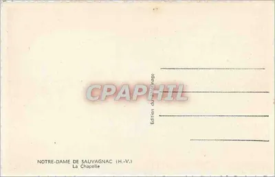 Notre-Dame de Sauvagnac — Krypta — Wydawnictwo H.-V. — Rewers