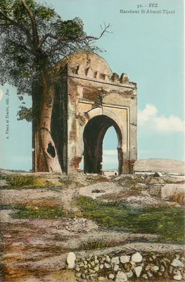 Marabout Si-Ahmed-Tijani — Fez — A. Pleux et Trnchi, édit., Fès