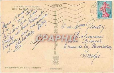 Les Sables d'Olonne — Plaża i Przyludki — Mexichrome — Rewers