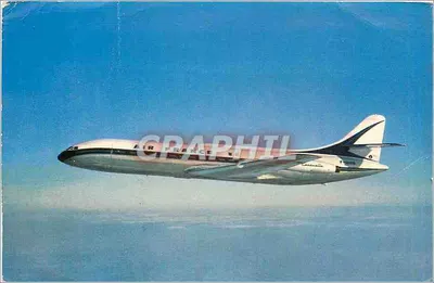 Avião Air France Caravelle — Foto Ballé (Air France) — Ref. 21381
