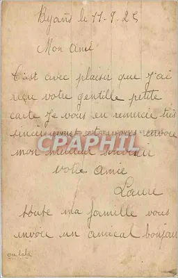 Retrato de Caci — Bleuré Paris 4-58 — Verso
